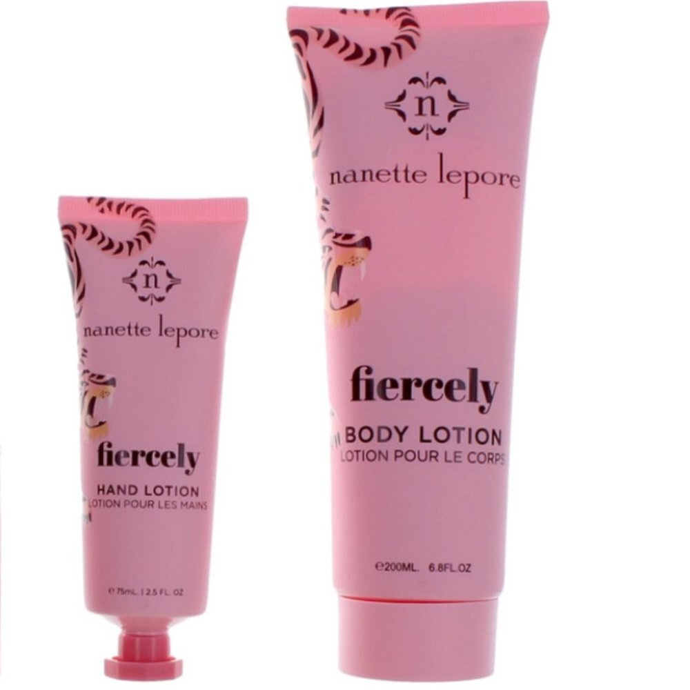 Nanette Lepore Fiercely Body Lotion & Hand Lotion Set BRAND NEW